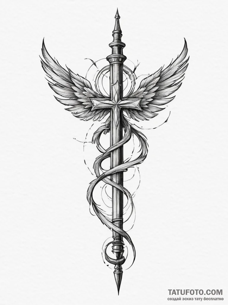 Tattoo sketch a delicate feather., tattoo ske... - эскиз тату (№1755444929_0, 17.08.2025 15:35) — Tatufoto.com