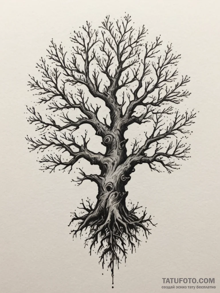 Tattoo sketch: perun's thunderbolt symbol int... - эскиз тату (№1755446563_0, 17.08.2025 16:02) — Tatufoto.com