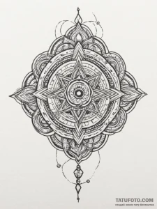 Tattoo sketch a stylized joystick with wires... - эскиз тату (№1755450620_0, 17.08.2025 17:10) — Tatufoto.com
