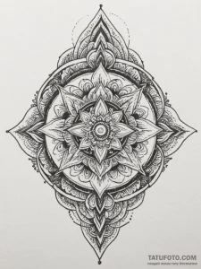 Tattoo design a medal of honor or a significa... - эскиз тату (№1755452299_0, 17.08.2025 17:38) — Tatufoto.com