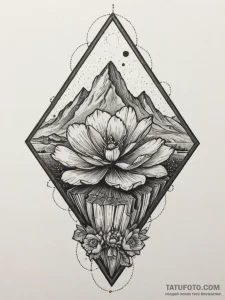 Petrified wood, tattoo sketch design, black a... - эскиз тату (№1755461961_0, 17.08.2025 20:19) — Tatufoto.com