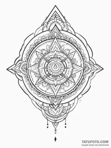 Tattoo design a stylized "boss battle" health... - эскиз тату (№1755469442_0, 17.08.2025 22:24) — Tatufoto.com
