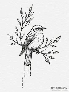 Tattoo design a whisper-thin silhouette of a... - эскиз тату (№1755485766_0, 18.08.2025 02:56) — Tatufoto.com