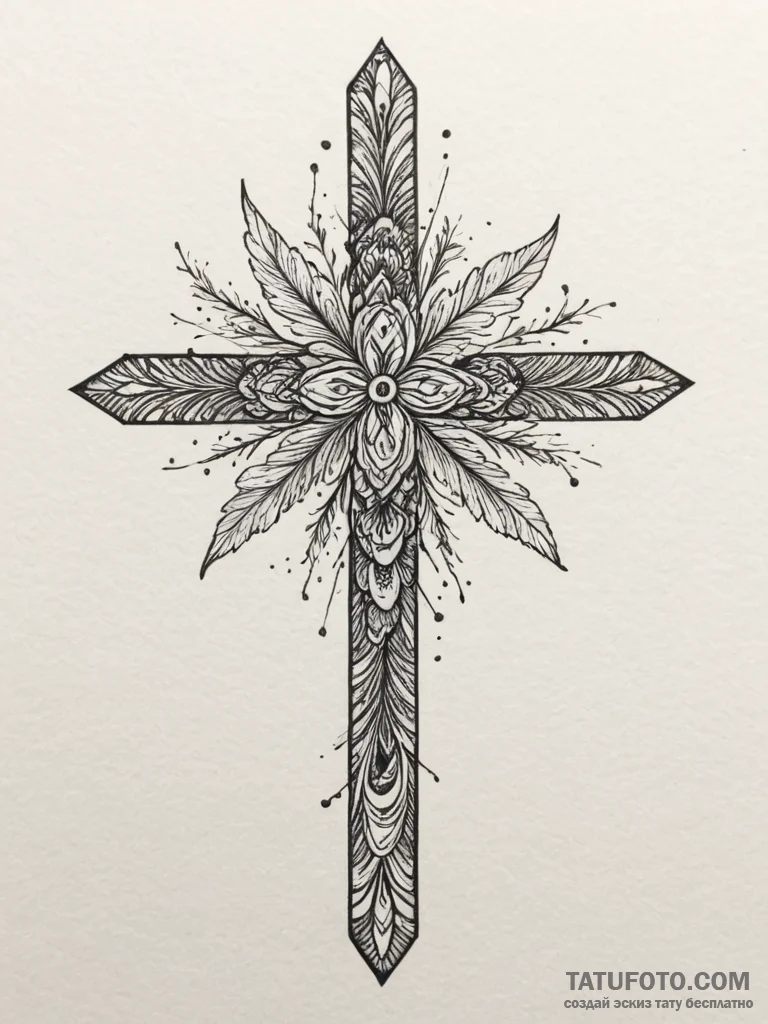 Flock of birds, tattoo sketch design, on a cl... - эскиз тату (№1755488170_0, 18.08.2025 03:36) — Tatufoto.com