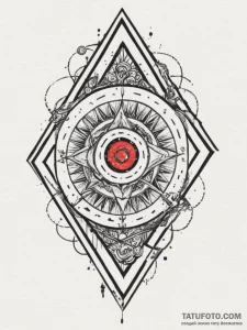 Tattoo design a subtle "aura" or glow around... - эскиз тату (№1755539867_0, 18.08.2025 17:57) — Tatufoto.com