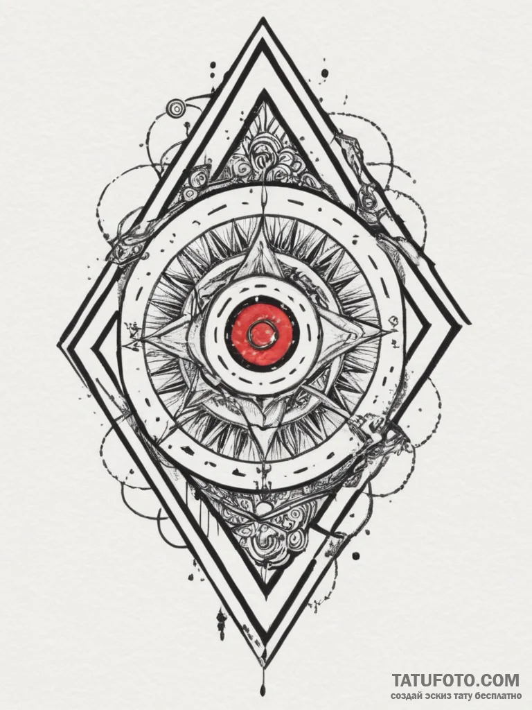 Tattoo design a subtle "aura" or glow around... - эскиз тату (№1755539867_0, 18.08.2025 17:57) — Tatufoto.com