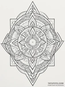 Tattoo sketch a "gg wp" in a sleek, futuristi... - эскиз тату (№1755546256_0, 18.08.2025 19:44) — Tatufoto.com