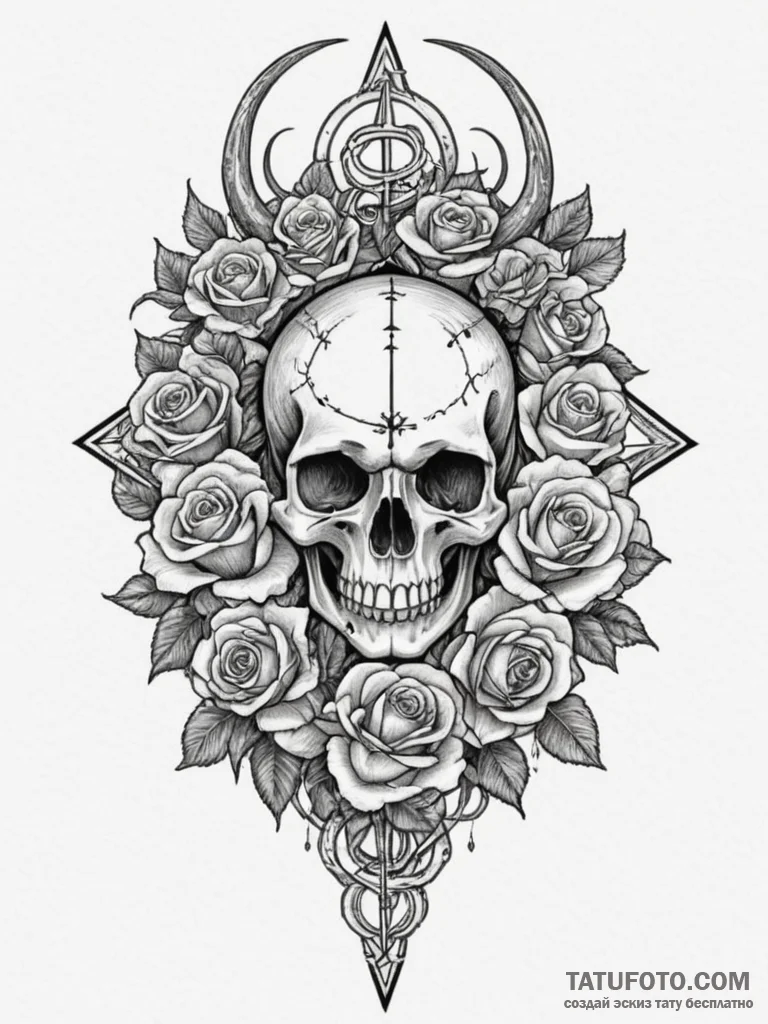 Tattoo design a zodiac animal with a specific... - эскиз тату (№1755547050_0, 18.08.2025 19:57) — Tatufoto.com