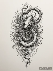 Tattoo design a menacing scorpio scorpion in... - эскиз тату (№1755548033_0, 18.08.2025 20:13) — Tatufoto.com