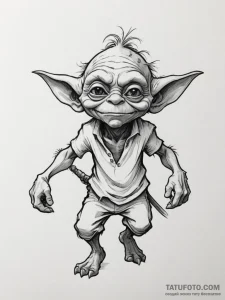Goblin - эскиз тату (№1755559195_0, 18.08.2025 23:19) — Tatufoto.com