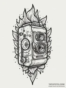 Cartridge, tattoo flash sheet design, clean l... - эскиз тату (№1755563198_0, 19.08.2025 00:26) — Tatufoto.com