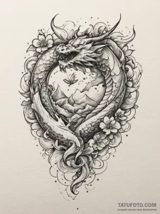 Tattoo sketch a deconstructed heart, showing... - эскиз тату (№1755566413_0, 19.08.2025 01:20) — Tatufoto.com