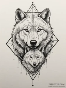 Tattoo design a specific guardian animal (e.g... - эскиз тату (№1755578555_0, 19.08.2025 04:42) — Tatufoto.com