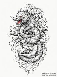 Tattoo design a small pixelated ghost linewor... - эскиз тату (№1755581894_0, 19.08.2025 05:38) — Tatufoto.com