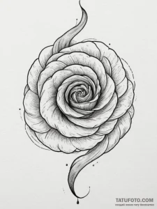 Tattoo sketch an abstract representation of w... - эскиз тату (№1755591781_0, 19.08.2025 08:23) — Tatufoto.com