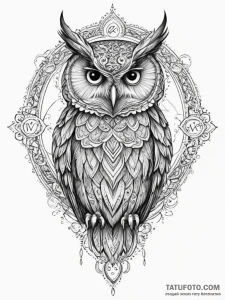 Tattoo sketch a realistic animal associated w... - эскиз тату (№1755594364_0, 19.08.2025 09:06) — Tatufoto.com
