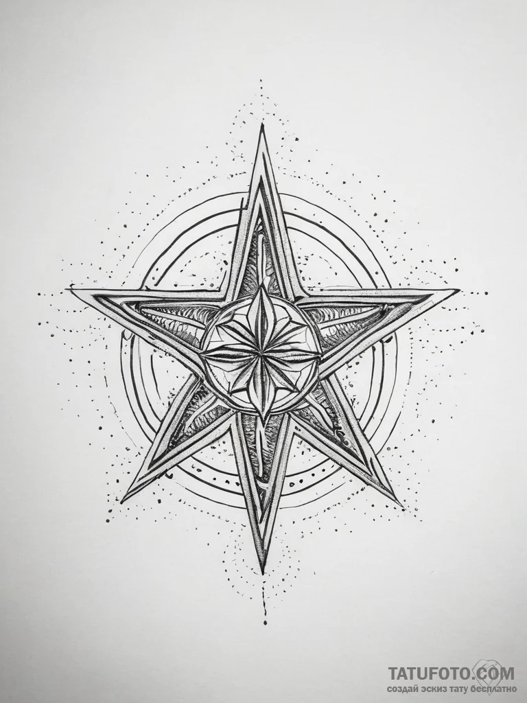 Tattoo sketch: the svarozhich symbol (often a... - эскиз тату (№1755609787_0, 19.08.2025 13:23) — Tatufoto.com