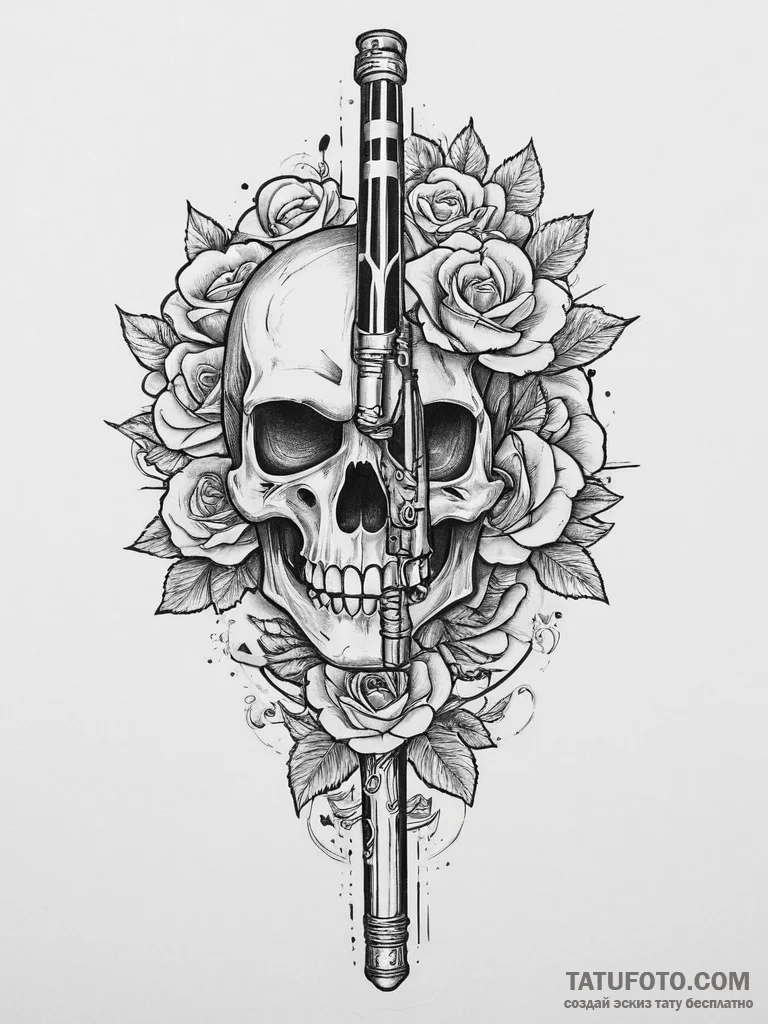 A lightsaber hilt (specific, e.g., luke's or... - эскиз тату (№1755611863_0, 19.08.2025 13:57) — Tatufoto.com