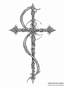 Scythe, ink illustration for tattoo, detailed... - эскиз тату (№1755620699_0, 19.08.2025 16:24) — Tatufoto.com