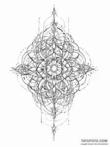 Tattoo sketch an abstract "wall" of interconn... - эскиз тату (№1755622357_0, 19.08.2025 16:52) — Tatufoto.com