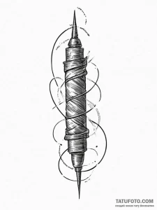 Tattoo sketch a very fine line drawing of a s... - эскиз тату (№1755626599_0, 19.08.2025 18:03) — Tatufoto.com