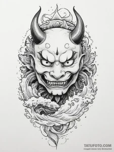 Tattoo design an abstract ripple effect from... - эскиз тату (№1755630753_0, 19.08.2025 19:12) — Tatufoto.com