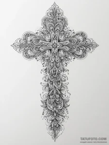 Tattoo design a soft, blending pattern for tr... - эскиз тату (№1755631786_0, 19.08.2025 19:29) — Tatufoto.com