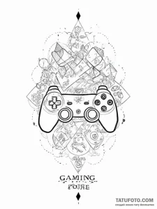 р“сђсѓрїрїр° 9: gaming quotes & text-based (р... - эскиз тату (№1755650544_0, 20.08.2025 00:42) — Tatufoto.com