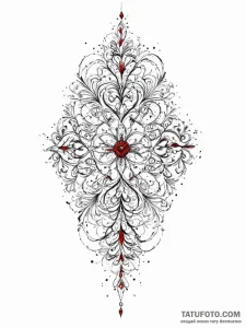 Hook, tattoo line art, on a clean white paper... - эскиз тату (№1755650747_0, 20.08.2025 00:45) — Tatufoto.com