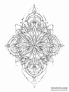 Tattoo design: a stylized representation of w... - эскиз тату (№1755652186_0, 20.08.2025 01:09) — Tatufoto.com