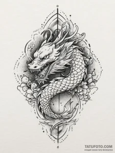 Tattoo design a generic military badge or ins... - эскиз тату (№1755665266_0, 20.08.2025 04:47) — Tatufoto.com