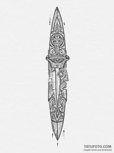 Tattoo design a classic, rugged pocket knife,... - эскиз тату (№1755670394_0, 20.08.2025 06:13) — Tatufoto.com
