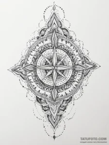 Tattoo sketch a glowing "level complete" bann... - эскиз тату (№1755702839_0, 20.08.2025 15:13) — Tatufoto.com
