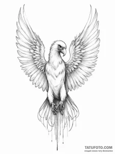 Harpy - эскиз тату (№1755715880_0, 20.08.2025 18:51) — Tatufoto.com
