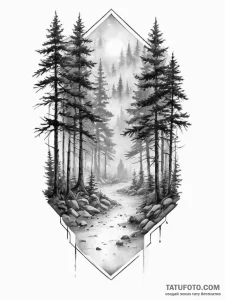 Tattoo sketch a glowing "checkpoint" banner i... - эскиз тату (№1755716929_0, 20.08.2025 19:08) — Tatufoto.com