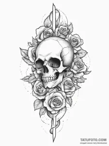 Tattoo design a subtle 'forever' symbol in a... - эскиз тату (№1755718159_0, 20.08.2025 19:29) — Tatufoto.com