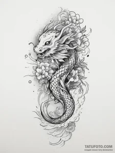 Tattoo sketch a subtle light emanating from w... - эскиз тату (№1755782732_0, 21.08.2025 13:25) — Tatufoto.com
