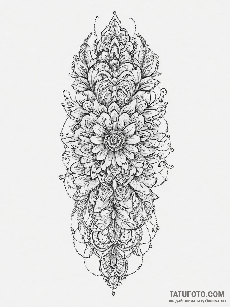 Epaulet, ink illustration for tattoo, on a cl... - эскиз тату (№1755788498_0, 21.08.2025 15:01) — Tatufoto.com