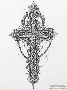 A broken chain, tattoo flash sheet design, on... - эскиз тату (№1755788704_0, 21.08.2025 15:05) — Tatufoto.com