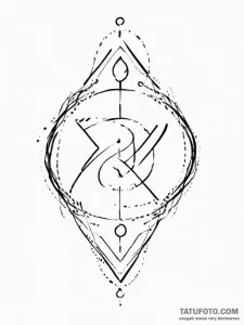 Tattoo sketch a minimalist icon of a "pause m... - эскиз тату (№1755790289_0, 21.08.2025 15:31) — Tatufoto.com