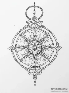 Tattoo sketch: a simple kolovrat amulet, desi... - эскиз тату (№1755790484_0, 21.08.2025 15:34) — Tatufoto.com