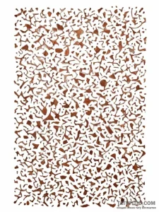 The abstract patterns of rust on a sheet of m... - эскиз тату (№1755792498_0, 21.08.2025 16:08) — Tatufoto.com