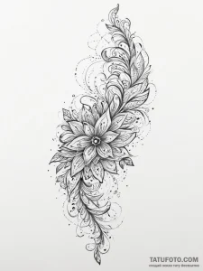 Tattoo sketch space, tattoo sketch design, on... - эскиз тату (№1755799216_0, 21.08.2025 18:00) — Tatufoto.com
