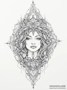Tattoo sketch witch tattoo, tattoo drawing ou... - эскиз тату (№1755801767_0, 21.08.2025 18:42) — Tatufoto.com