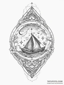 Tattoo sketch cosmic domain, tattoo sketch de... - эскиз тату (№1755803157_0, 21.08.2025 19:05) — Tatufoto.com