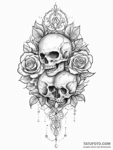 Tattoo sketch blessed realm, artistic tattoo... - эскиз тату (№1755810524_0, 21.08.2025 21:08) — Tatufoto.com
