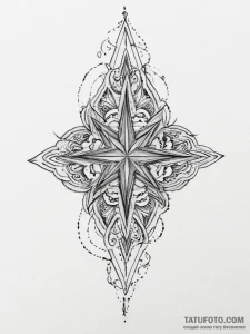 Tattoo sketch velvet jacket with a star, tatt... - эскиз тату (№1755813120_0, 21.08.2025 21:52) — Tatufoto.com