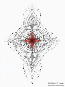 Tattoo sketch holy self, concept art for tatt... - эскиз тату (№1755813316_0, 21.08.2025 21:55) — Tatufoto.com