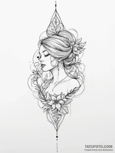 Tattoo sketch passion - эскиз тату (№1755814118_0, 21.08.2025 22:08) — Tatufoto.com