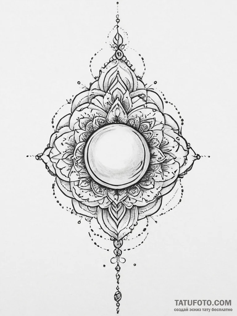 Tattoo sketch pearl tattoo - эскиз тату (№1755815114_0, 21.08.2025 22:25) — Tatufoto.com